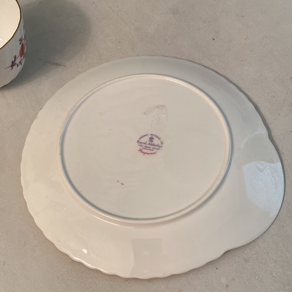 Royal Adderley Fragrance cup& snack plate - Picture 11 of 12